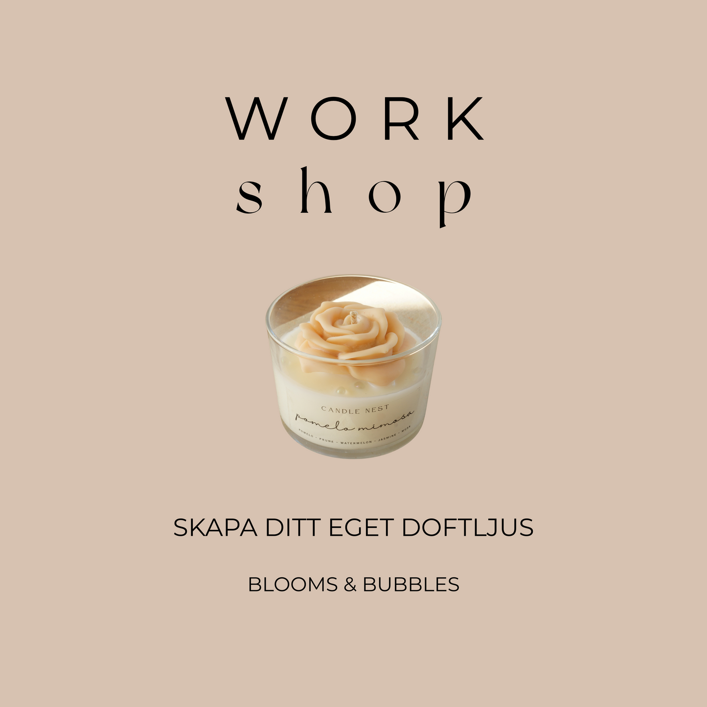 Workshop- Skapa ditt eget doftljus