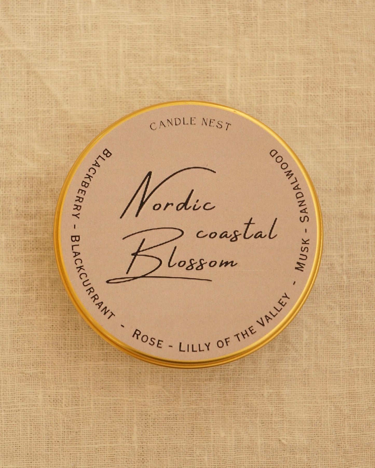Travel Candle- Nordic coastal Blossom - Doftljus