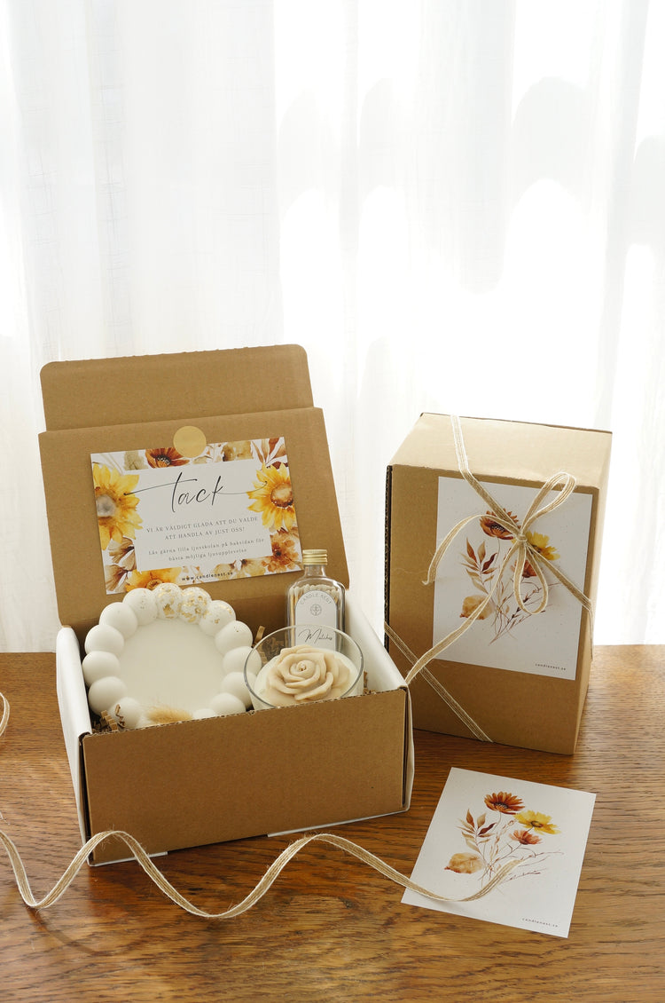 Presentboxar- Doftljus & Doftpraliner