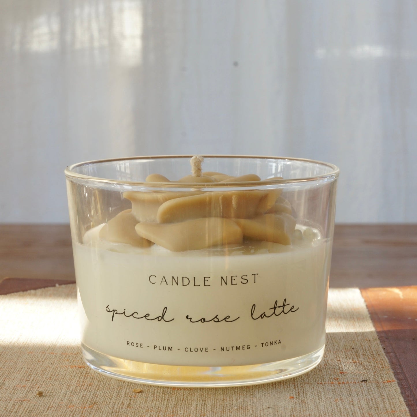Doftljus- Spiced rose latte