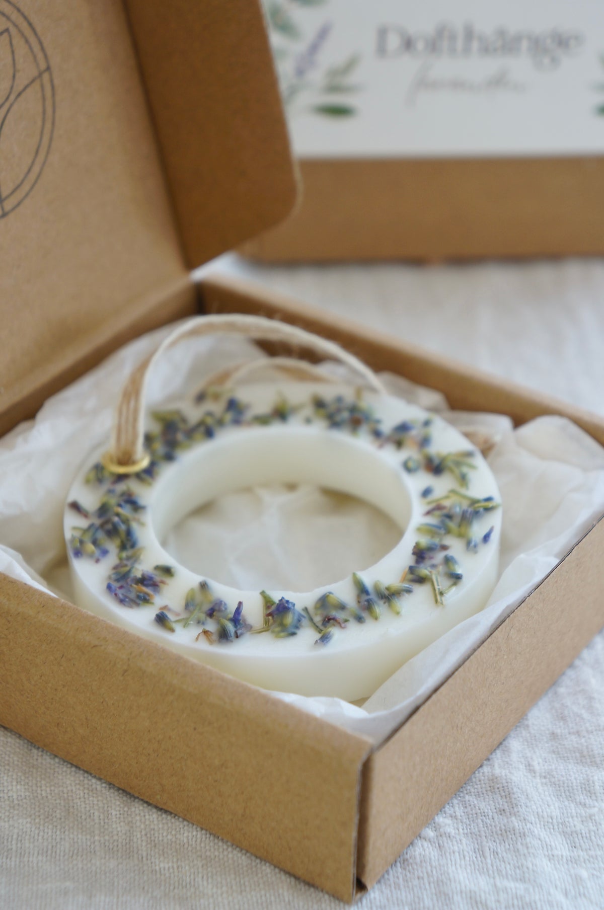 Runt dofthänge i ask – lavendel & patchouli – Lavandin