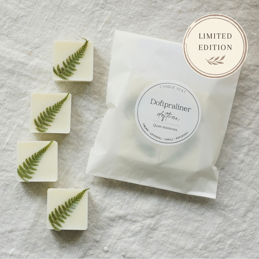 Doftvax – timjan & lavendel – Quiet moments – LIMITED EDITION (4 Doftpraliner™)