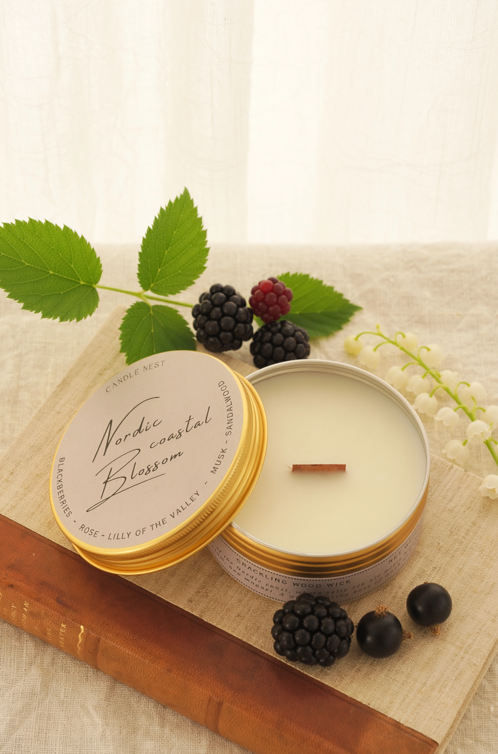 Nordic coastal Blossom (Björnbär - Svarta vinbär- Liljekonvalj - Sandelträ)