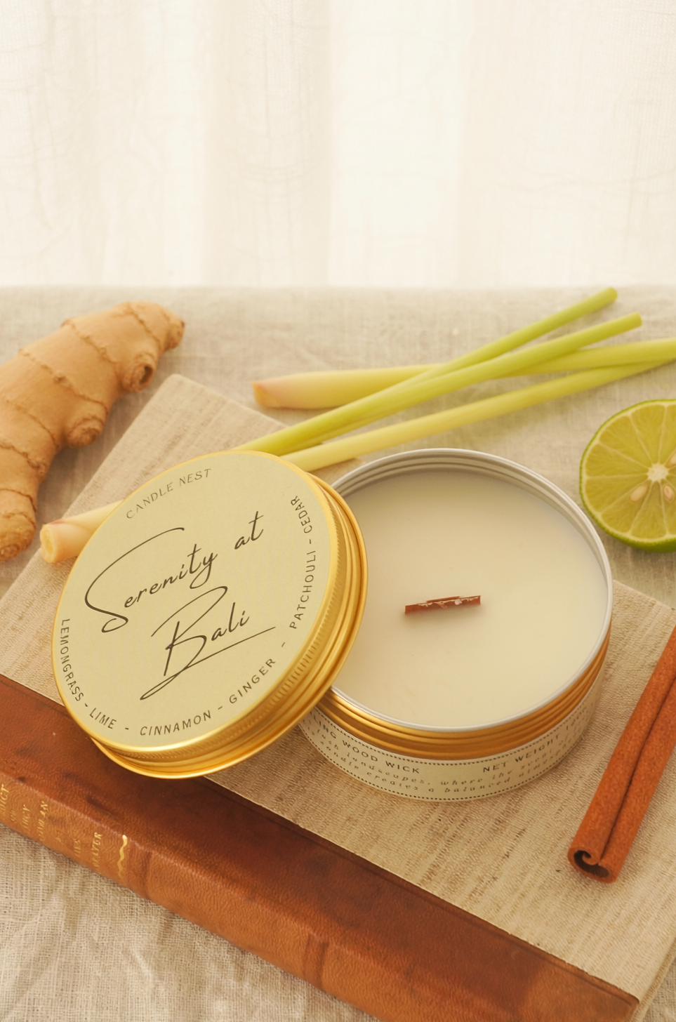 Serenity at Bali (Citrongräs - Ingefära - Kanel  Patchouli)