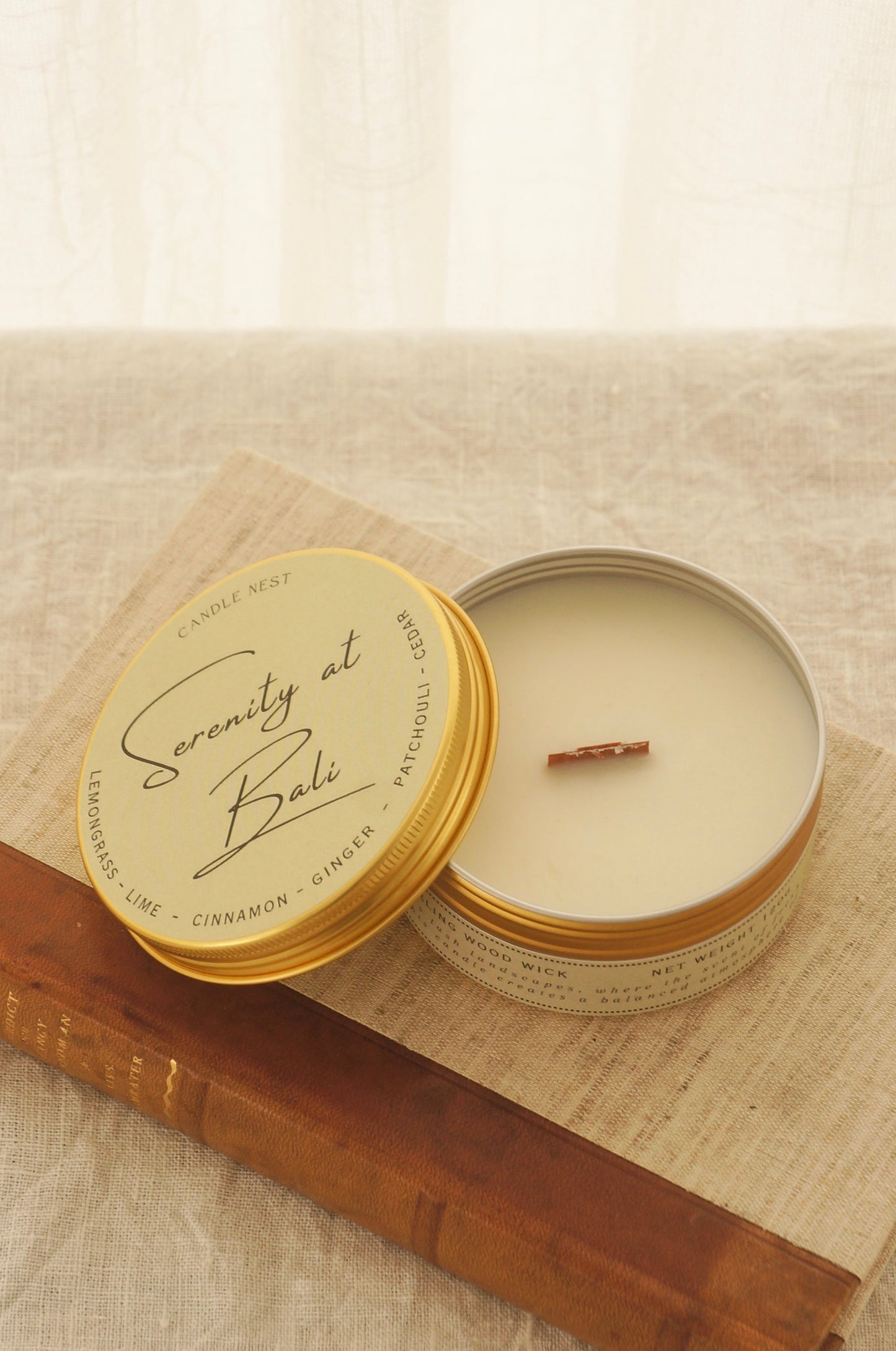 Serenity at Bali (Citrongräs - Ingefära - Kanel  Patchouli)