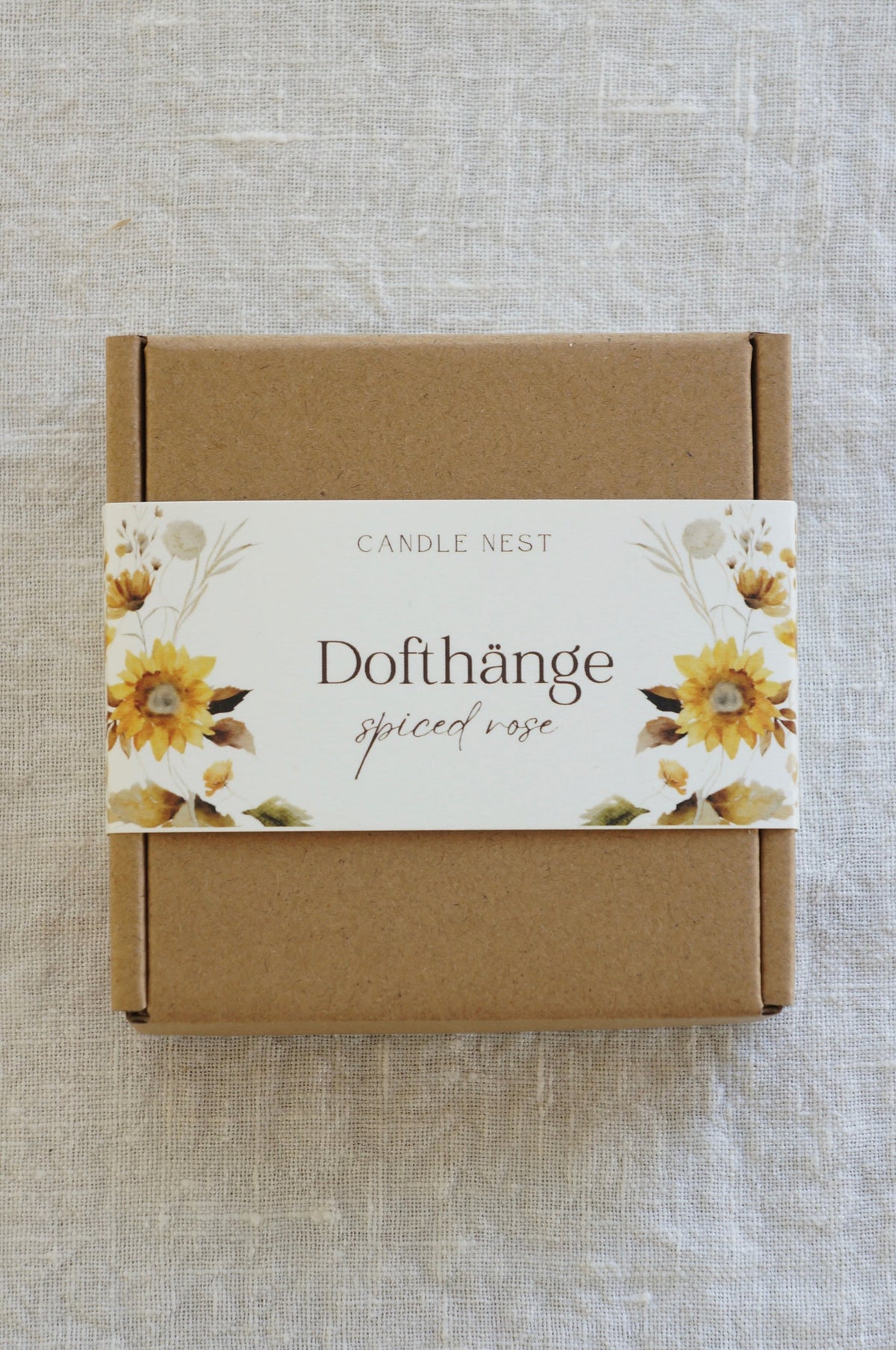 Ask till dofthänge, spiced rose