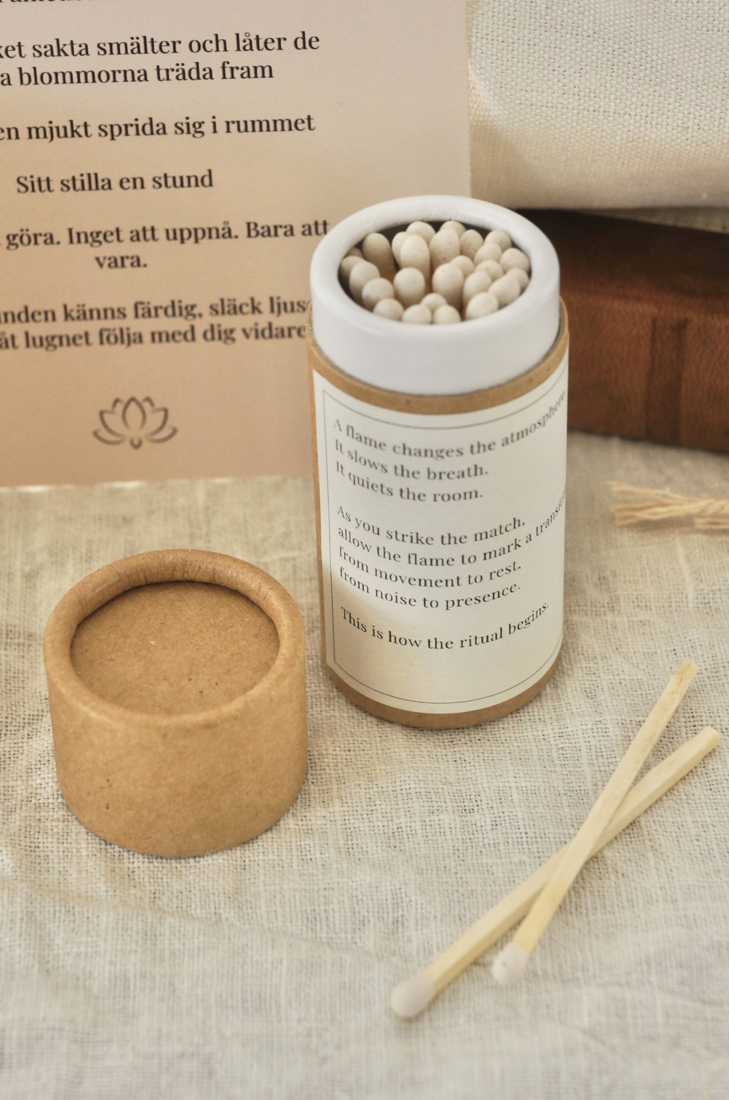 En lugn stund – self care kit med aromalampa, doftpraliner & ametist